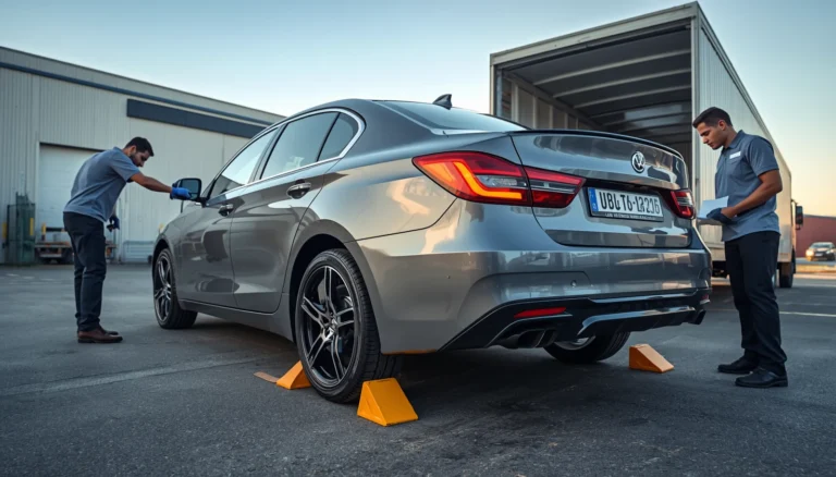 Preparing a Car for Safe Transport